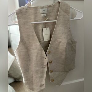 Wilfred Pacino Linen Vest